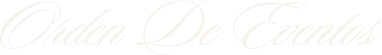 Orden de Eventos